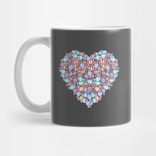 I love candy heart shape Mug